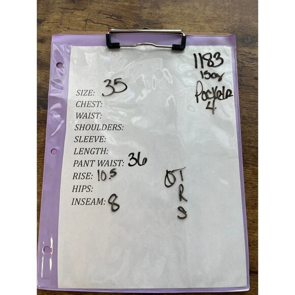 Tommy Bahama Mens 35X 8 Inseam Blue Striped Linen Blended Casual Shorts - Picture 8 of 8